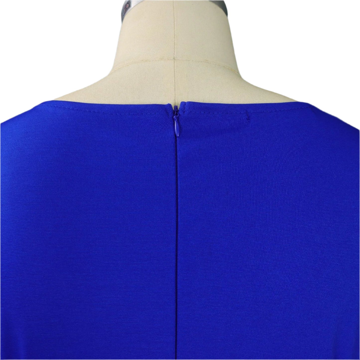 Huda's Sheath, Solid Color, Trendy, Stylish, Vintage, Midi, 3/4 Sleeves, Fit, Office Dress