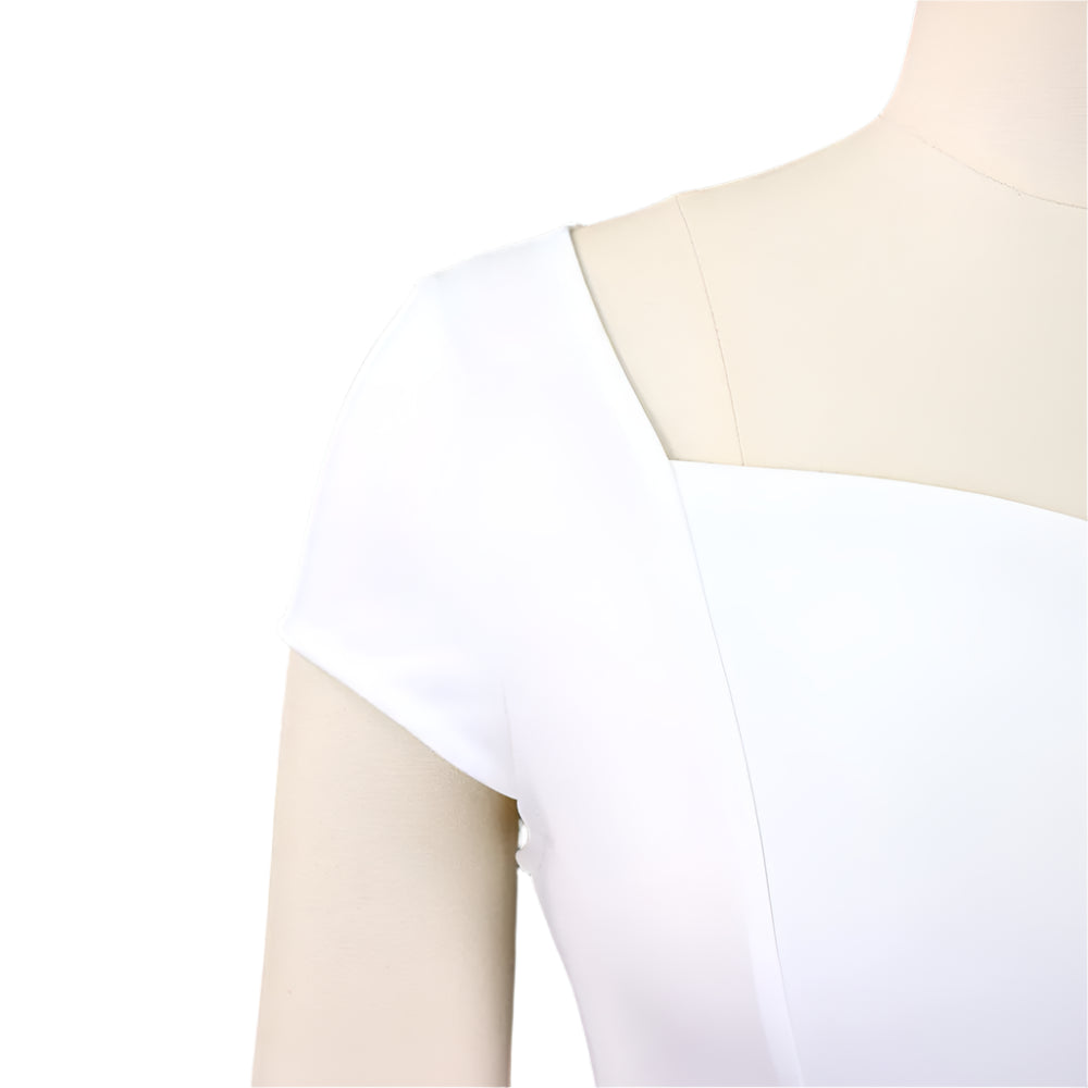 Lillian's Slim Fit, Plus size, Trendy, Fashionable, Office Style, Cap Sleeves, Pencil Dress