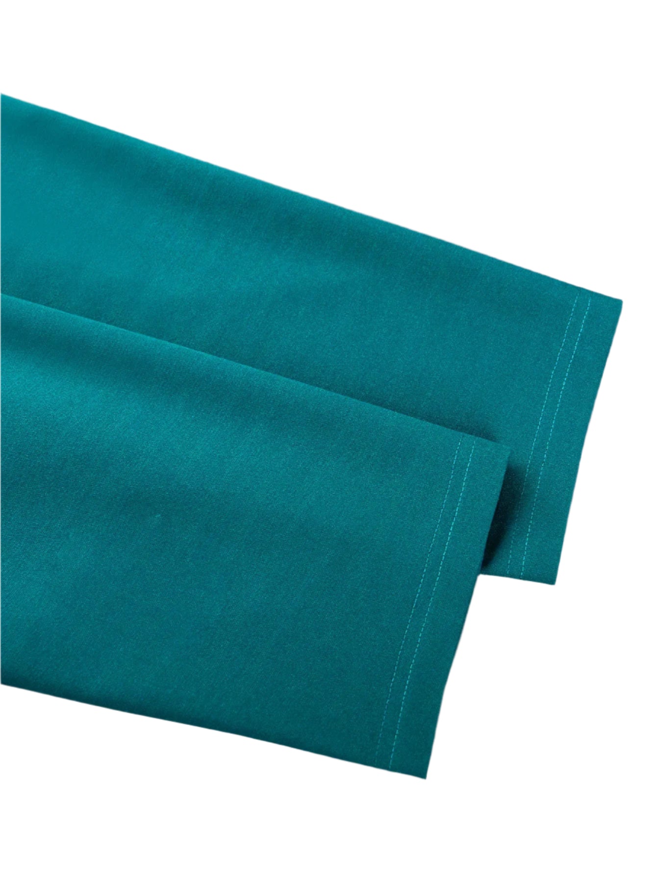 Dina's Blue Green, H-Line, Stylish, Trendy, Office Style, Plus Sizes, Midi, Knee Dress