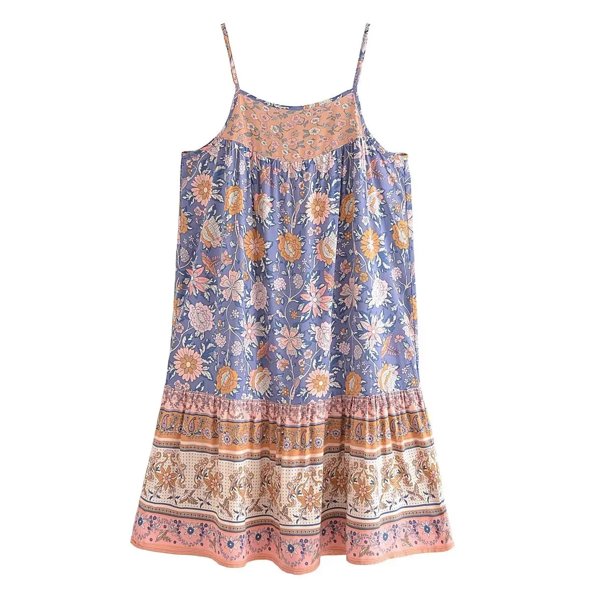 Hanya's strap mini boho dress