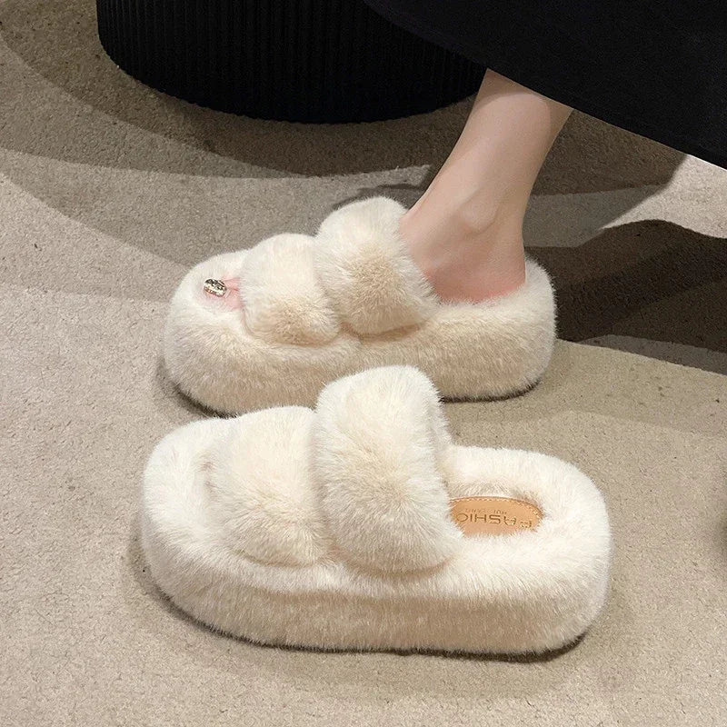 Mimi's Furry Slippers