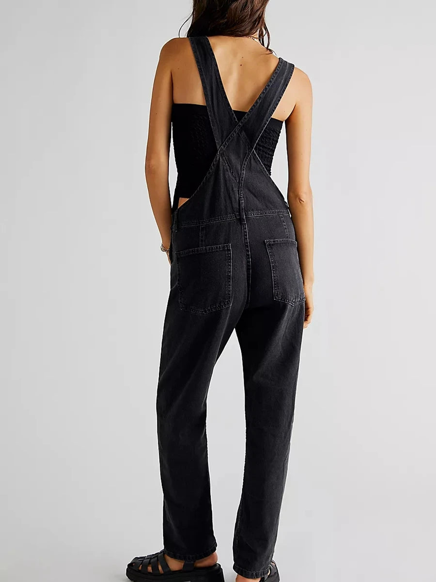 Bibi's Overall Denim Jumpsuit