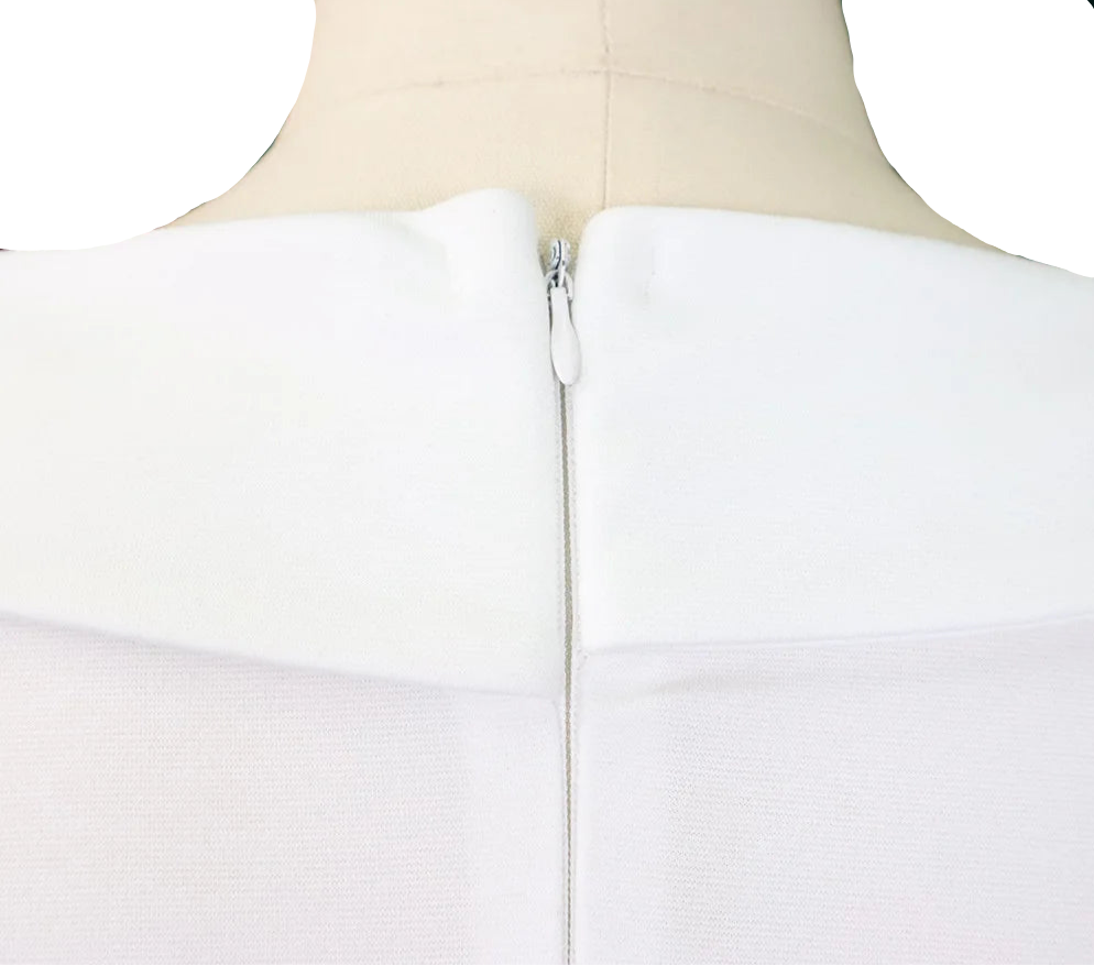 Ivanka's Solid color, Sheath, 3/4 Sleeves, Trendy, Stylish, Formal, Elegant, Midi, Office Dress