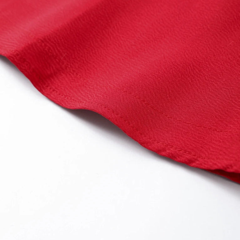 Celine's Solid Color, Draped, Sleeveless, Stylish, Trendy, Party, Pleated, Slim, Mini Dress