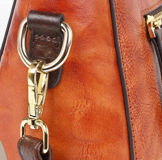 Huda's Retro, Vintage, Genuine Leather, Trendy, Stylish, Handmade, Shoulder Bag