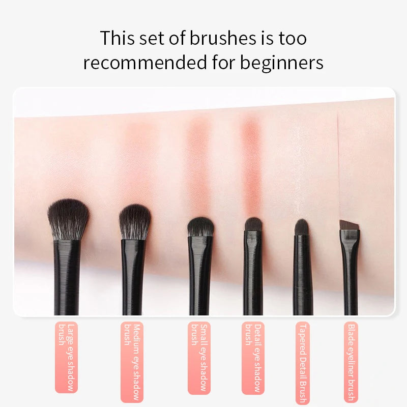 Nancy's Makeup brushes Set 6/5 pcs