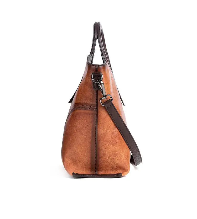 Vienna's Retro, Vintage, Genuine Leather, Trendy, Stylish, Handmade, Shoulder Bag