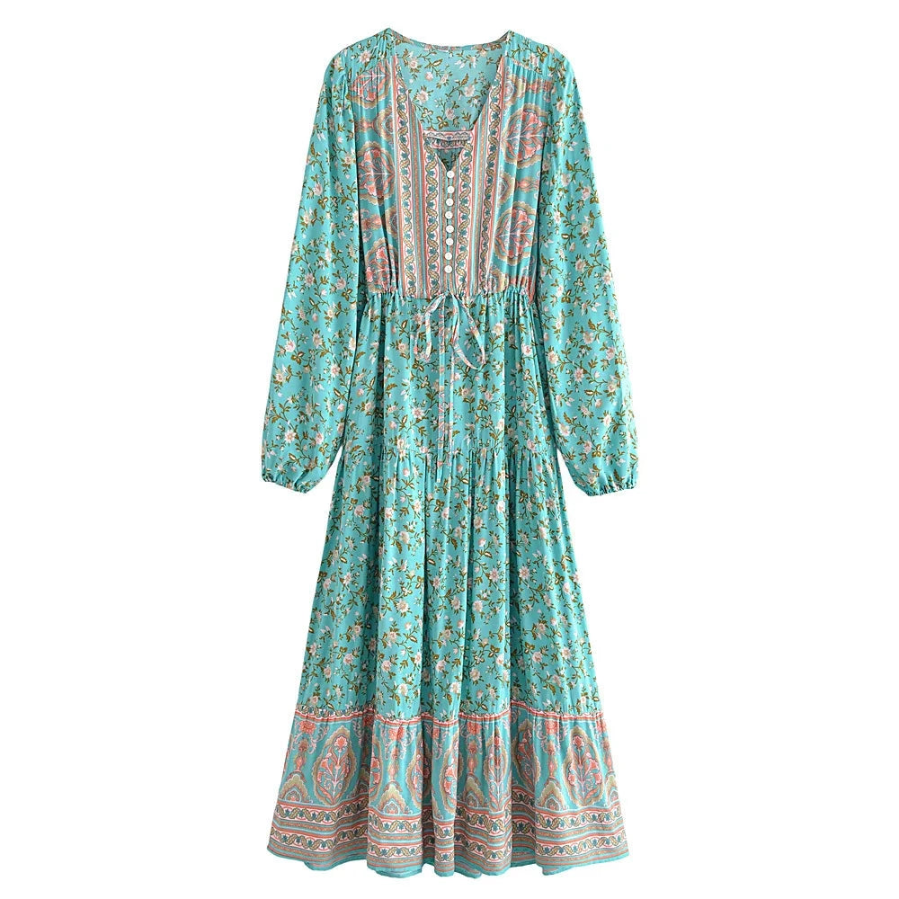 Harriet's long boho dress