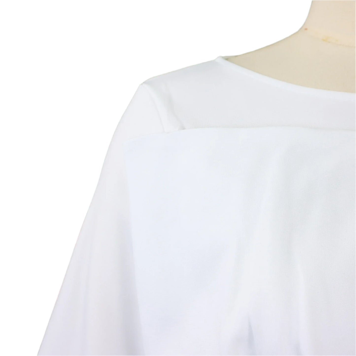 Iman's Trendy, Stylish, Patchwork, Plus size, Half Sleeves, On-Knee, Office Dress