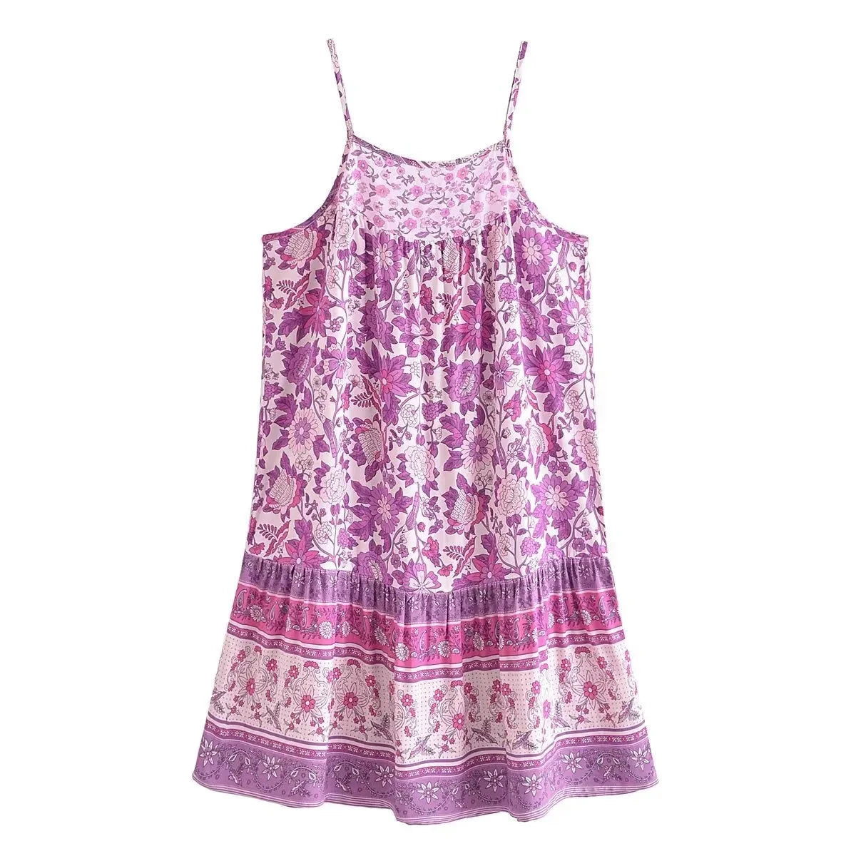 Hanya's strap mini boho dress