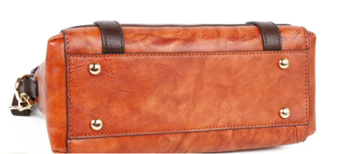 Huda's Retro, Vintage, Genuine Leather, Trendy, Stylish, Handmade, Shoulder Bag