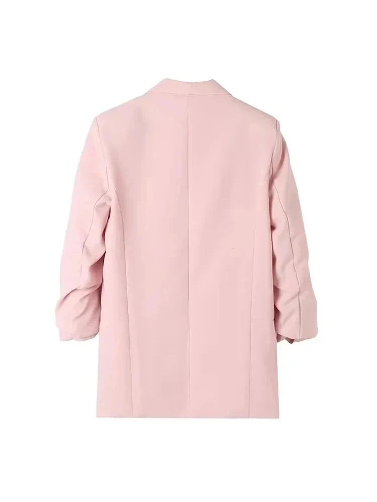 Diana's Classic Office Long Sleeves Blazer