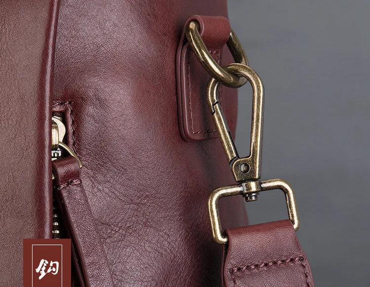 Nadine's Retro, Vintage, Genuine Leather, Trendy, Stylish, Handmade, Backpack Bag