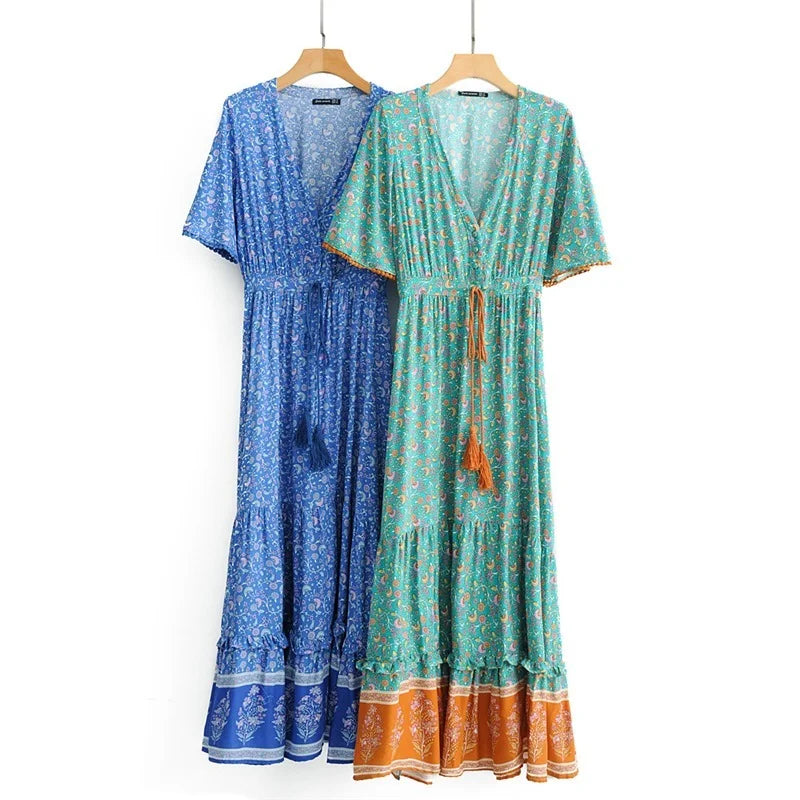 Haidy's casual boho maxi dress