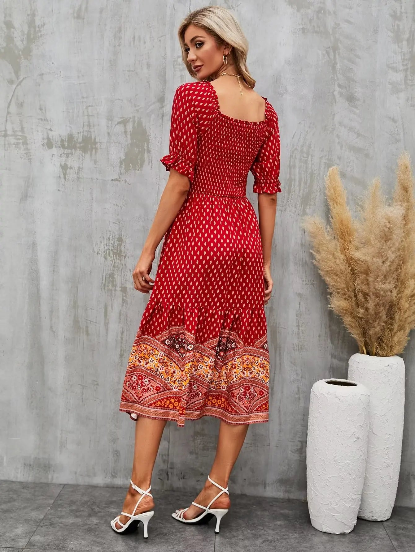 Eveline's boho dress