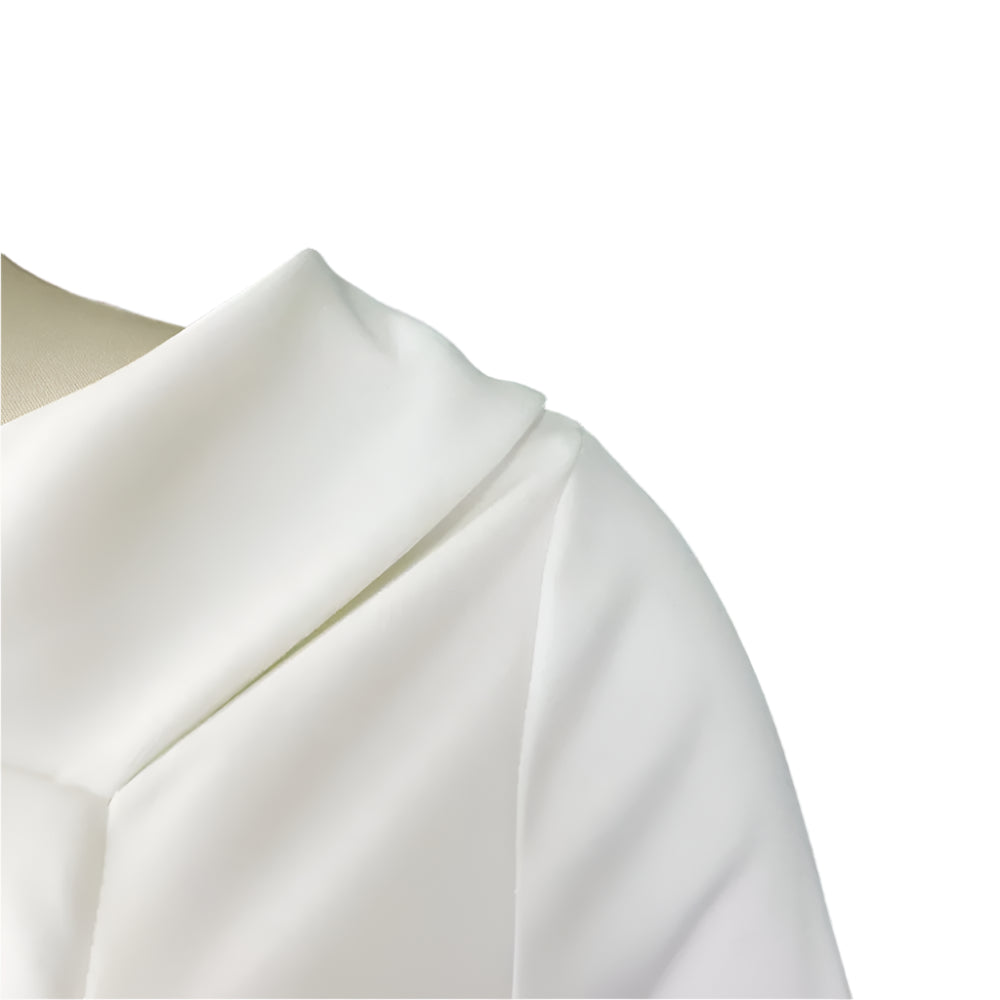 Ivanka's Solid color, Sheath, 3/4 Sleeves, Trendy, Stylish, Formal, Elegant, Midi, Office Dress