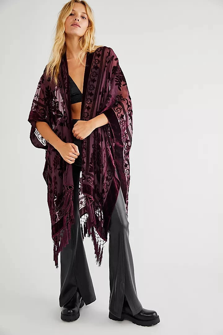 Avery's holiday kimono