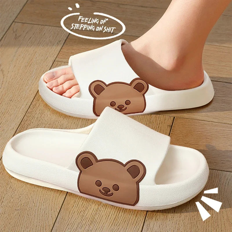 Nadine's Cartoon Slippers