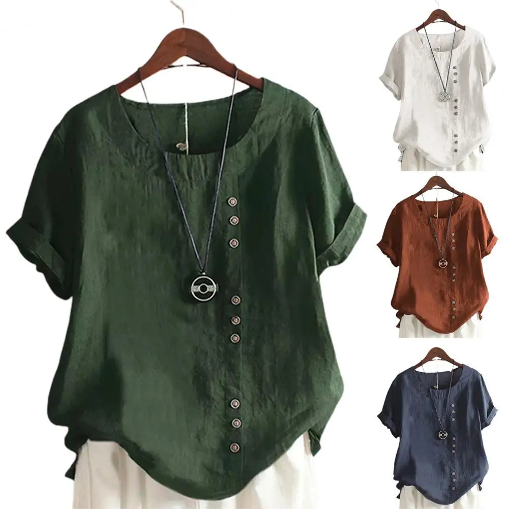 Linda's Casual Linen blouse