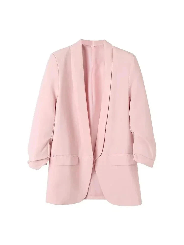 Diana's Classic Office Long Sleeves Blazer