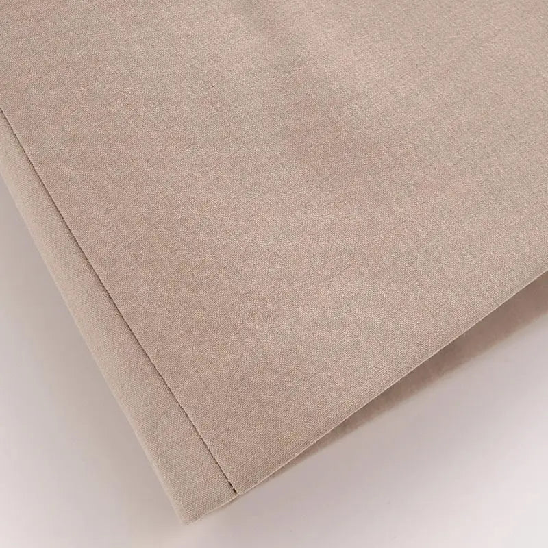 Sarah's Solid Color, Cap Sleeves, Trendy, Stylish, Slim, Square Neck, Zipper, Mini Dress