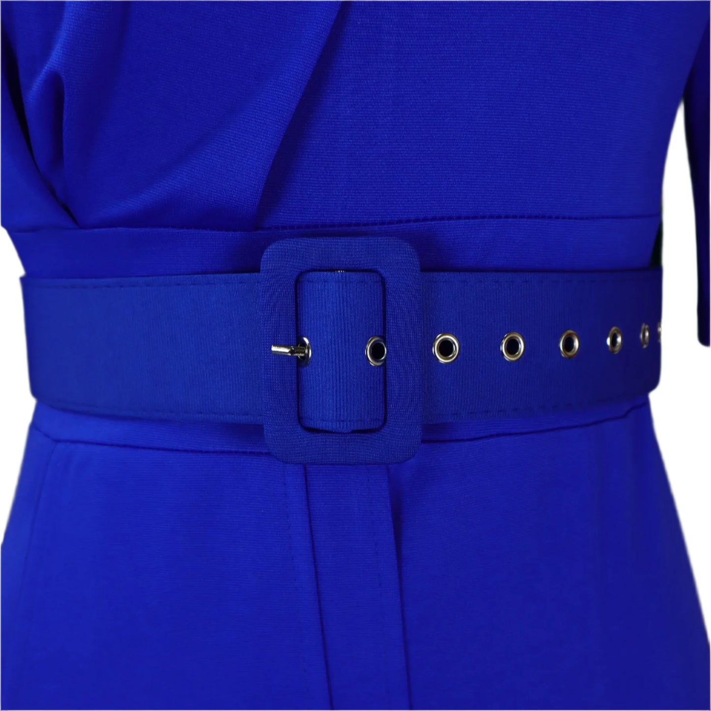 Iman's Trendy, Stylish, Patchwork, Plus size, Half Sleeves, On-Knee, Office Dress