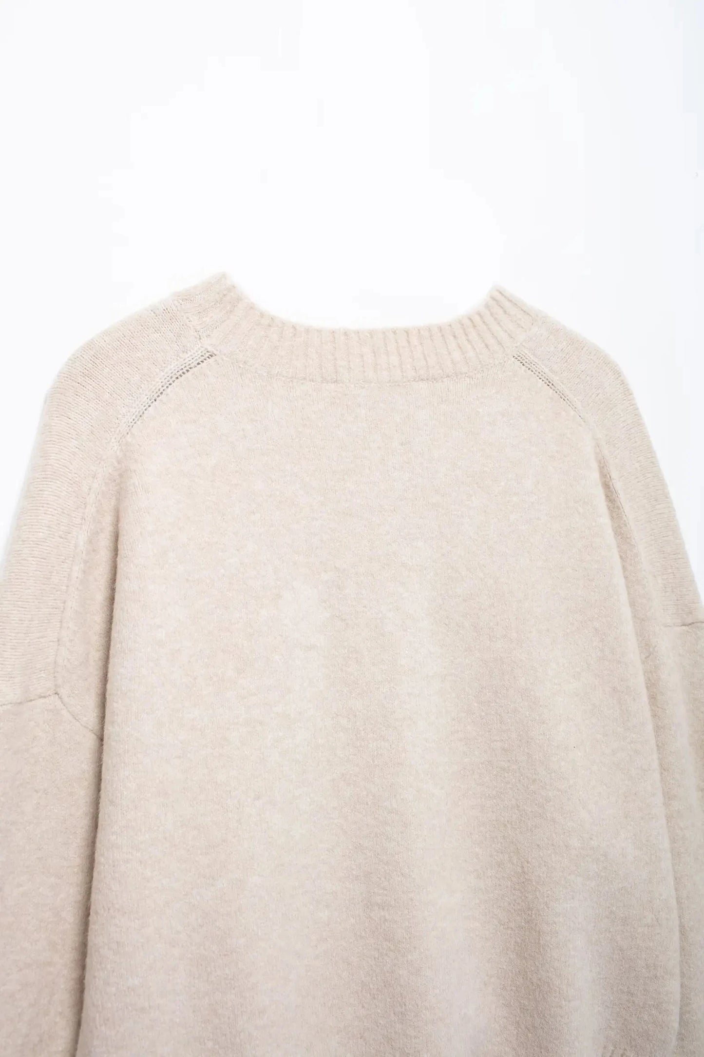 Jane's Casual, Knitted, Pullover, Round Neck, Loose, Over Size, Trendy, Stylish Sweater