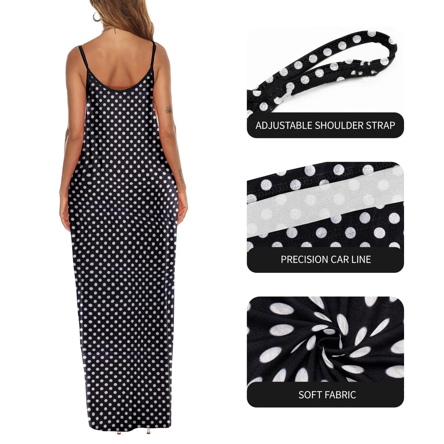 Nicole's Printed Long Summer Dress