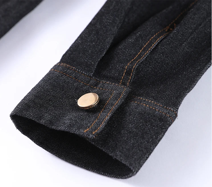 Jackie's Vintage, Trendy, Stylish, Single Breasted, Wide Legs, Casual, Denim Outfits