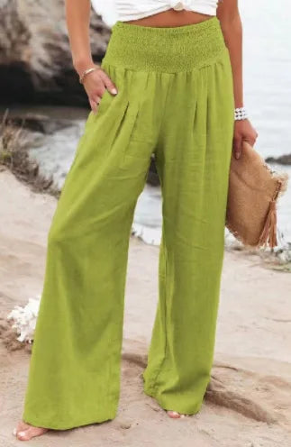 Milany's Casual Elastic Waist Long Pants