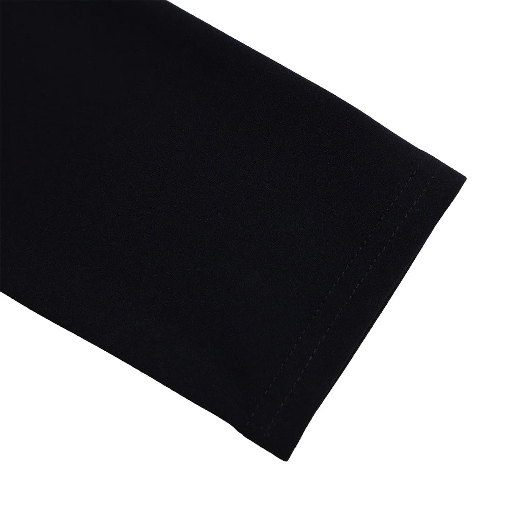 Stacey's Trendy, Stylish, Vintage, Pleated, On Knee, 3/r Sleeves, Solid Color, Office Dress