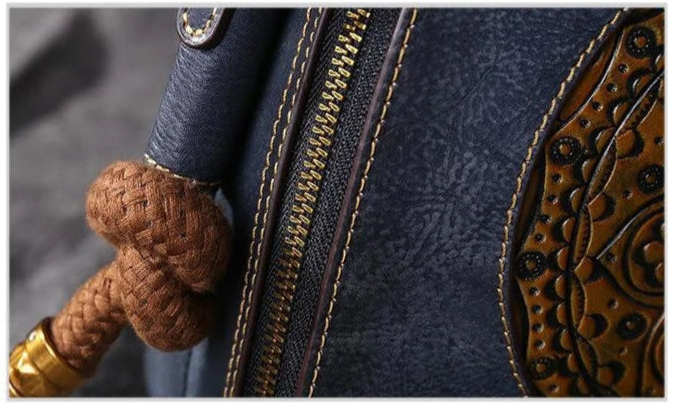 Lura's Retro, Vintage, Genuine Leather, Trendy, Stylish, Handmade, Shoulder Bag