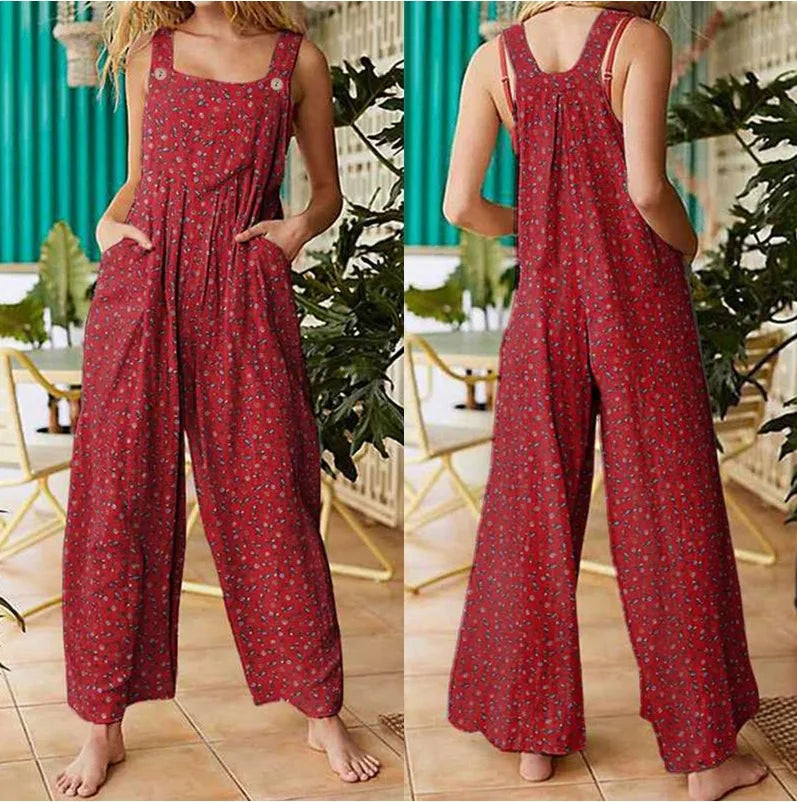 Mila's daytime casual loose  jumpsuit