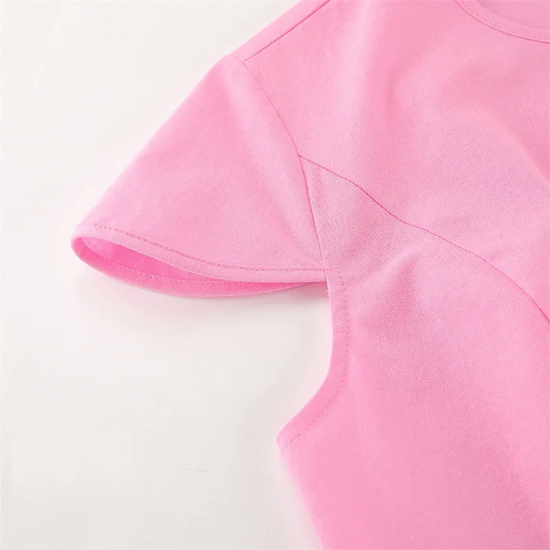 Close-up of a pink garment on a white background
