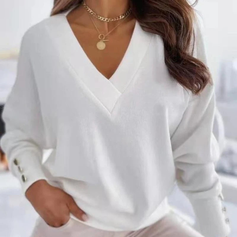 Sally's Knitted Pullover Blouse