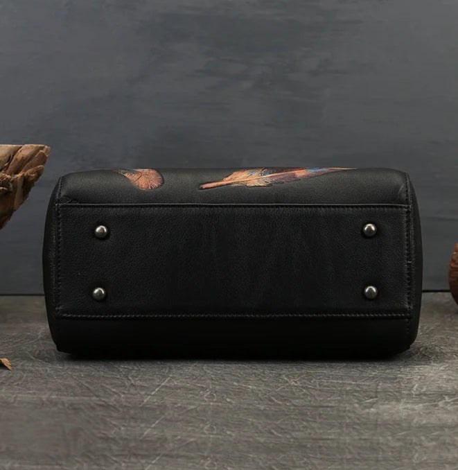 Anita's Retro, Vintage, Genuine Leather, Trendy, Stylish, Handmade, Shoulder Bag