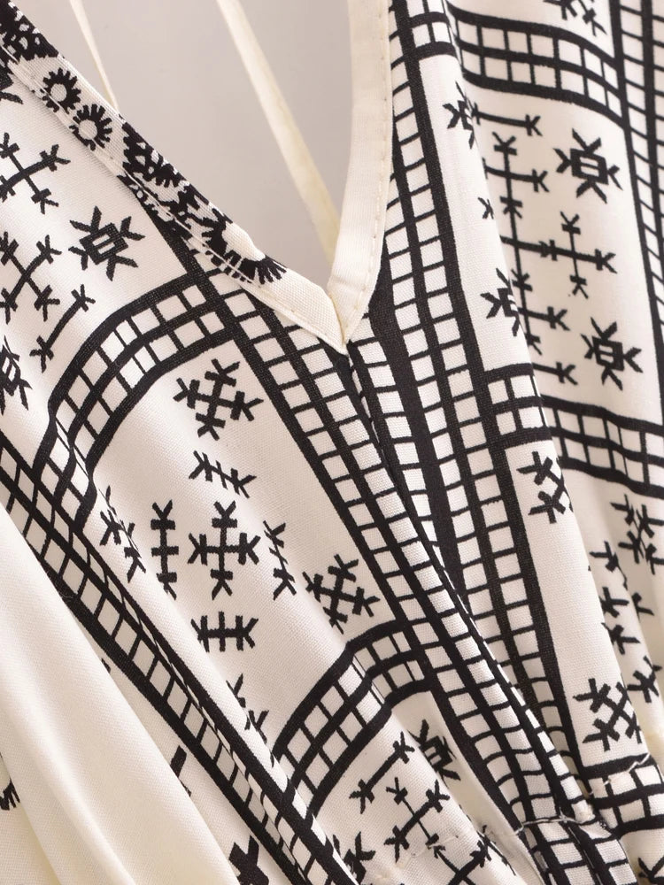 Mila's Floral, Backless, Beach, Party, Boho, Holiday, High-Low, Maxi Dress