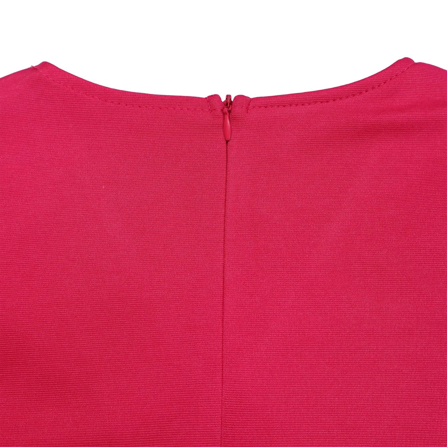 Nancy's Office style, Trendy, Stylish, Asymmetric Half Sleeves, Multicolor, Pencil Dress