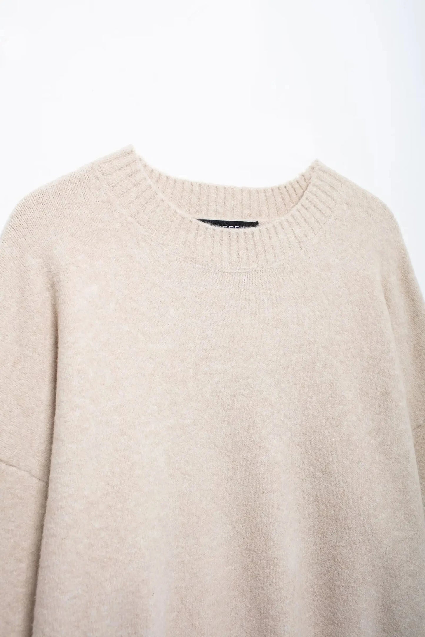 Jane's Casual, Knitted, Pullover, Round Neck, Loose, Over Size, Trendy, Stylish Sweater