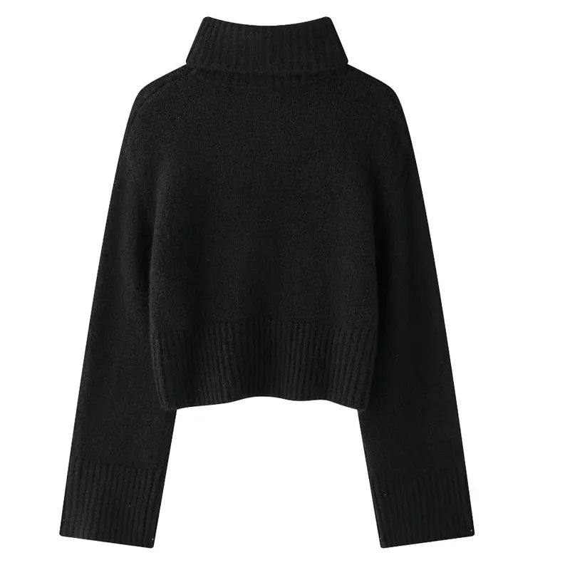 Karen's Pullover Sweater, Turtleneck, Knitted, Winter, Trendy, Stylish, Long sleeves Jumper