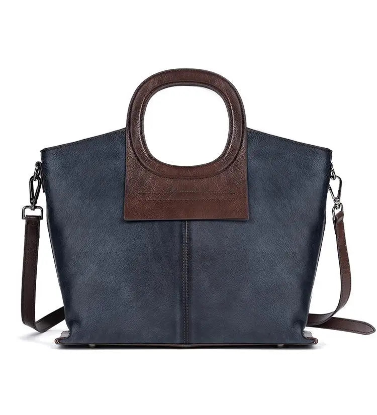 Vienna's Retro, Vintage, Genuine Leather, Trendy, Stylish, Handmade, Shoulder Bag