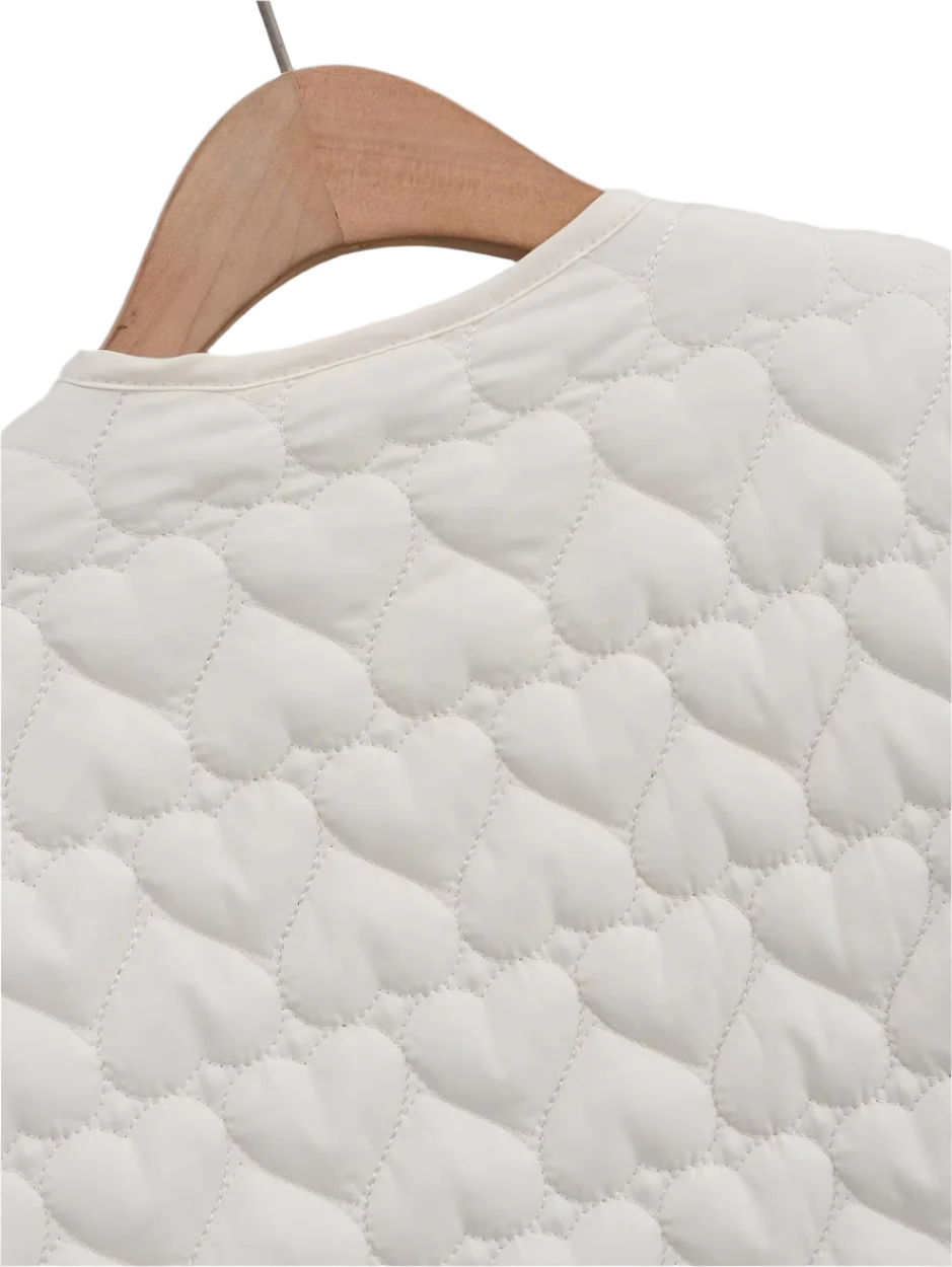 Penelope's Winter, Trendy, Stylish, Vintage, Long Sleeves, Fiber Filling, Short Jacket